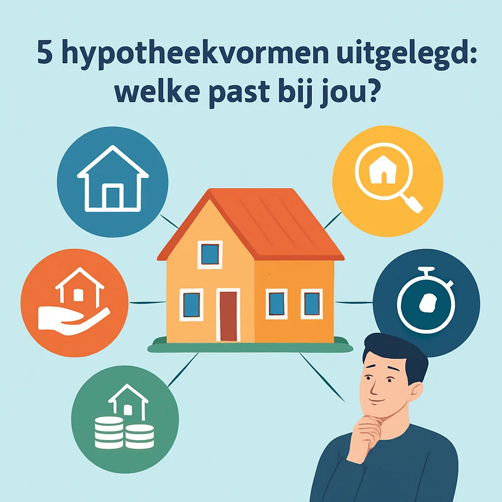 5 hypotheekvormen uitgelegd: welke past bij jou?