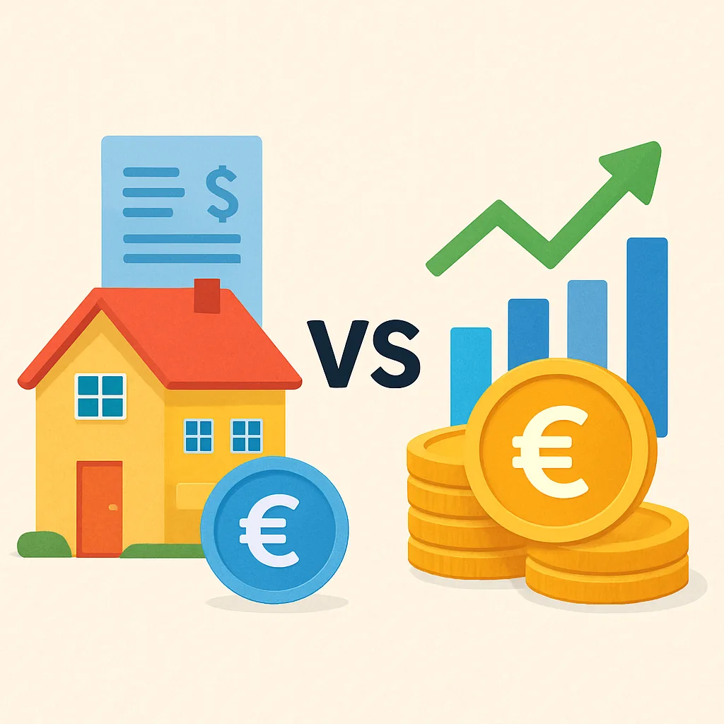 Hypotheek aflossen of beleggen: wat levert meer op?