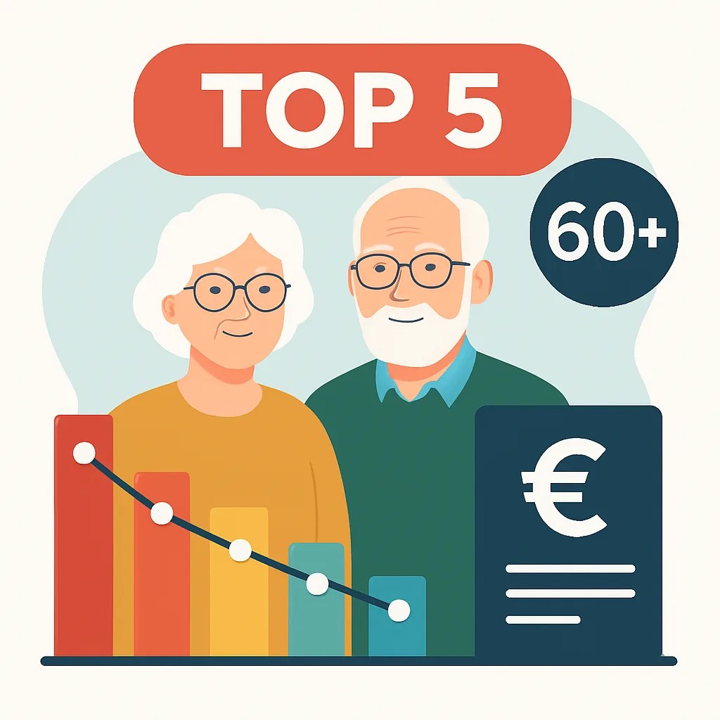 Top 5 leningen speciaal voor 60-plussers vergeleken