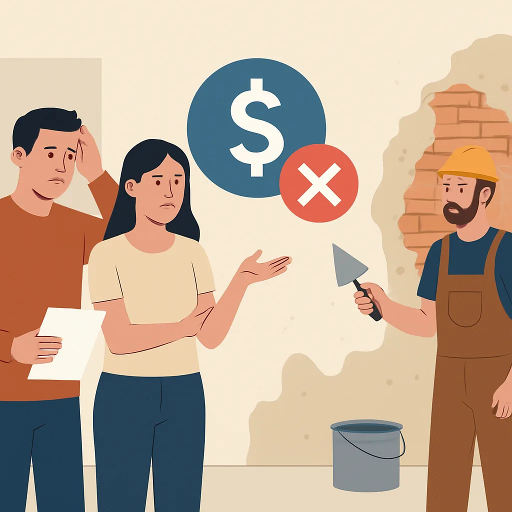 Vijf fouten die mensen maken bij het financieren van een verbouwing