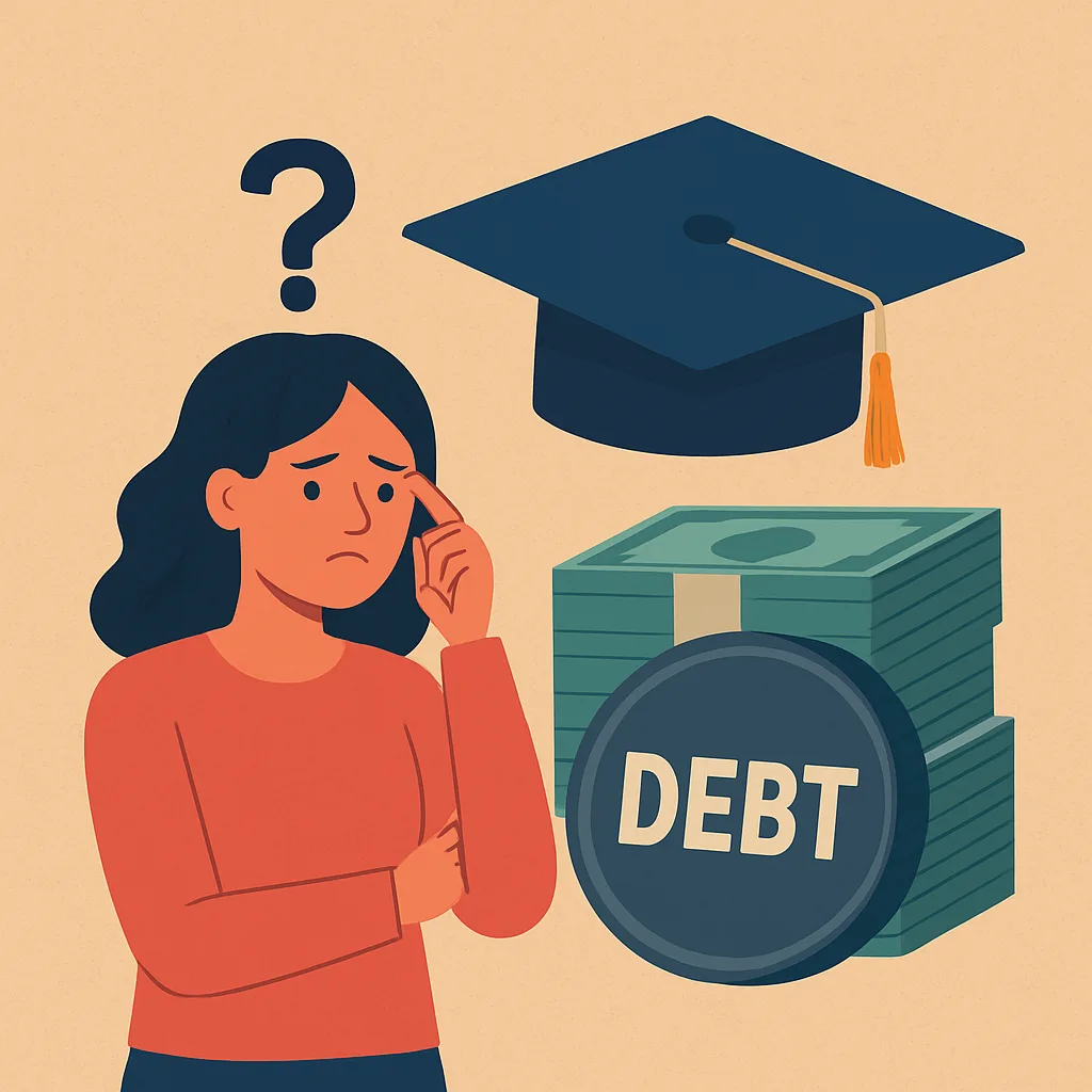 Wat gebeurt er met je studieschuld als je niet afstudeert?